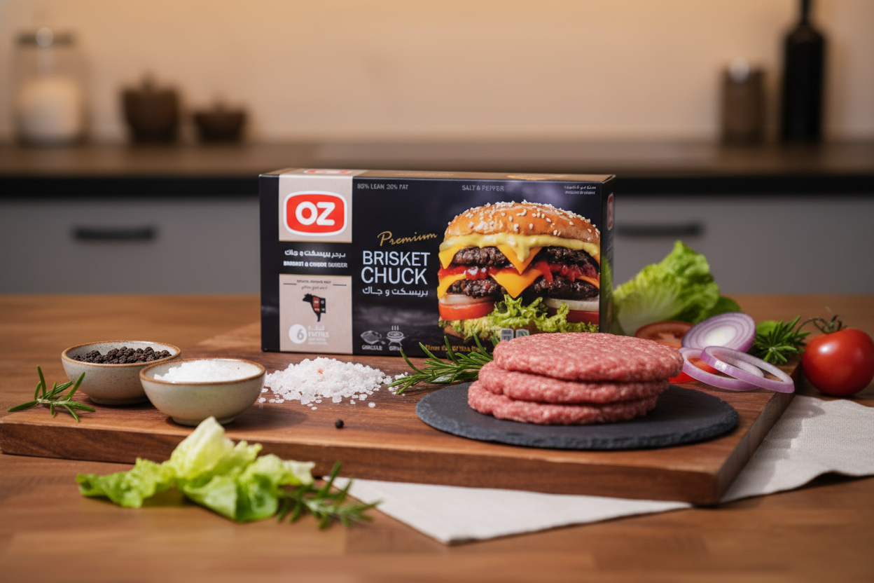 Brisket Chuck Burger 600 gm