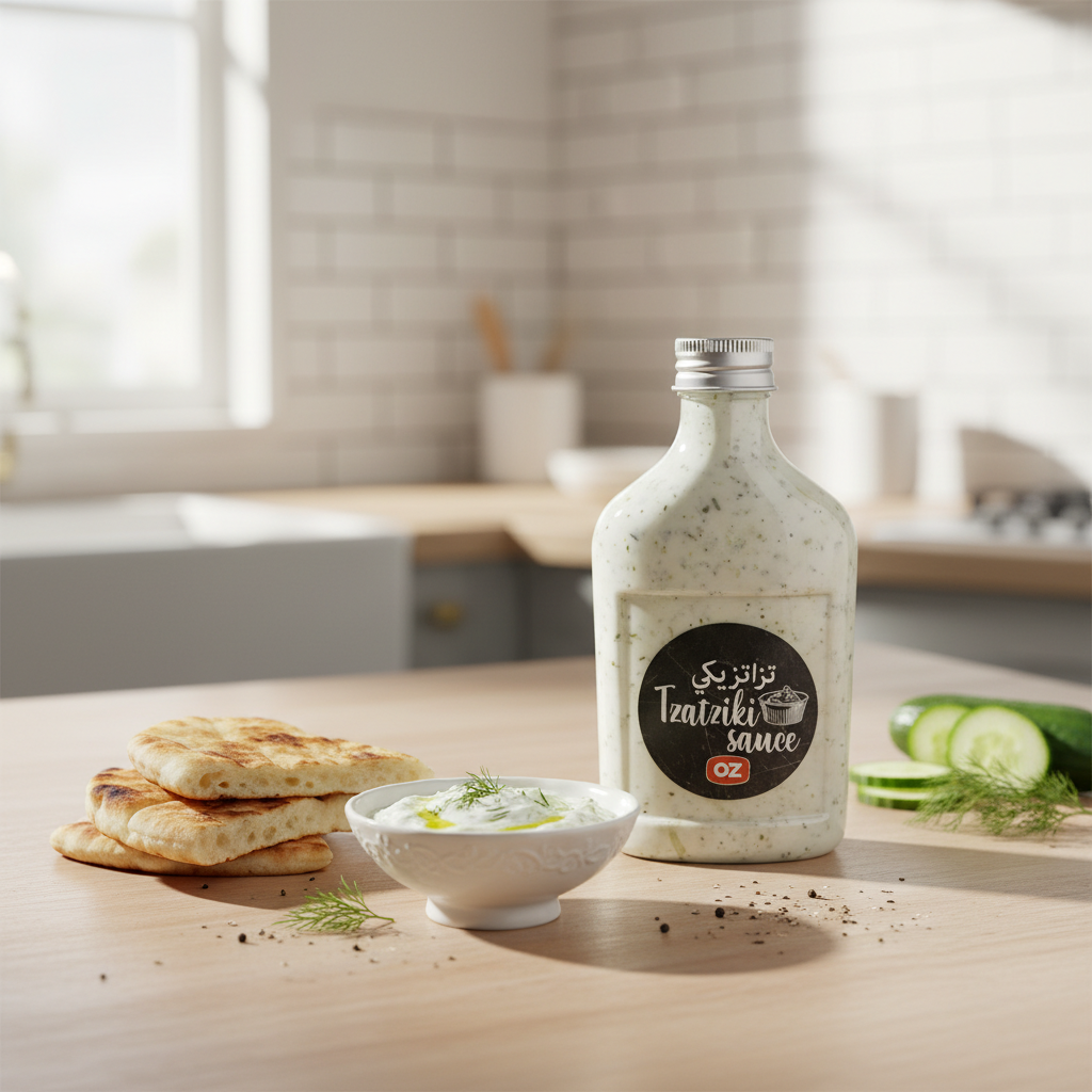 Tzatziki White Sauce Bottle