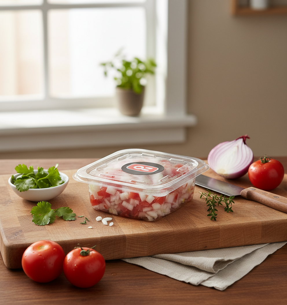Tomato & Onion Chopped pack
