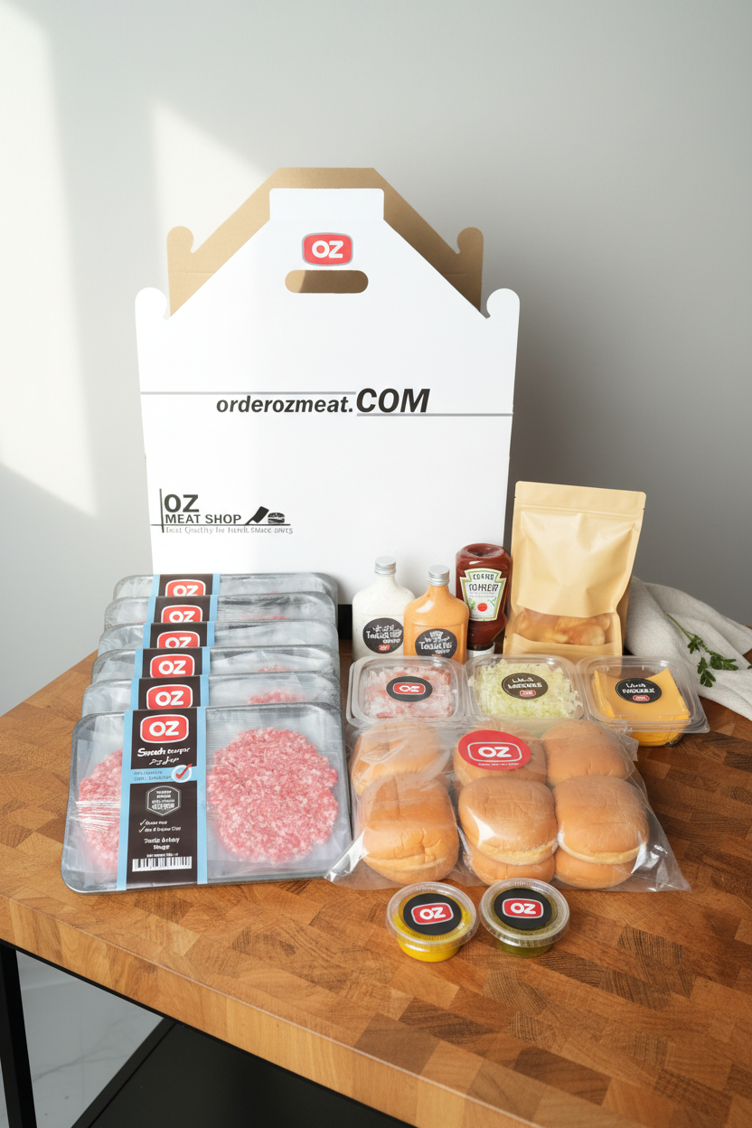 Double Smash burger sandwich (24 burger patties)