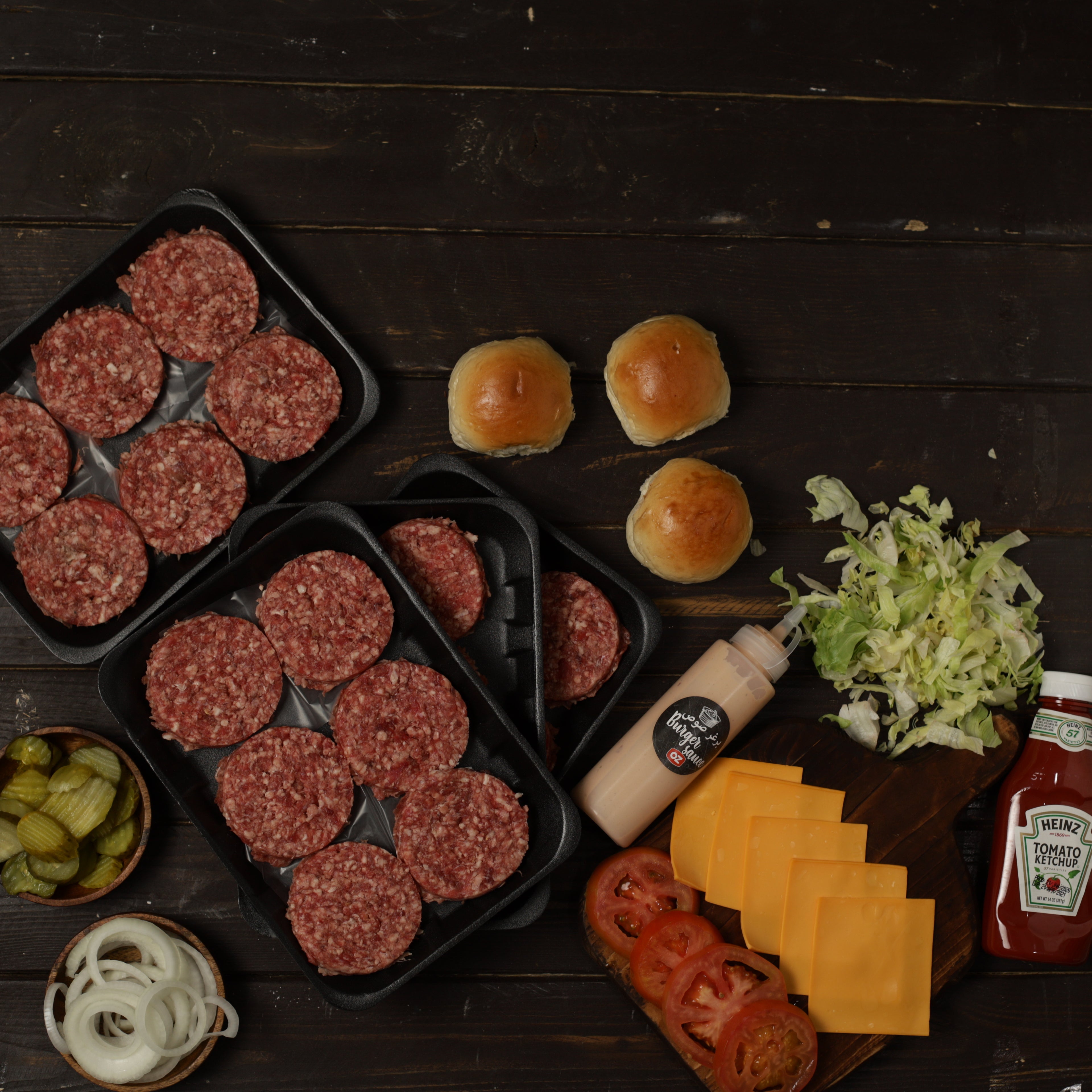 Black Angus Burger Slider (Certified) Box 24Pcs