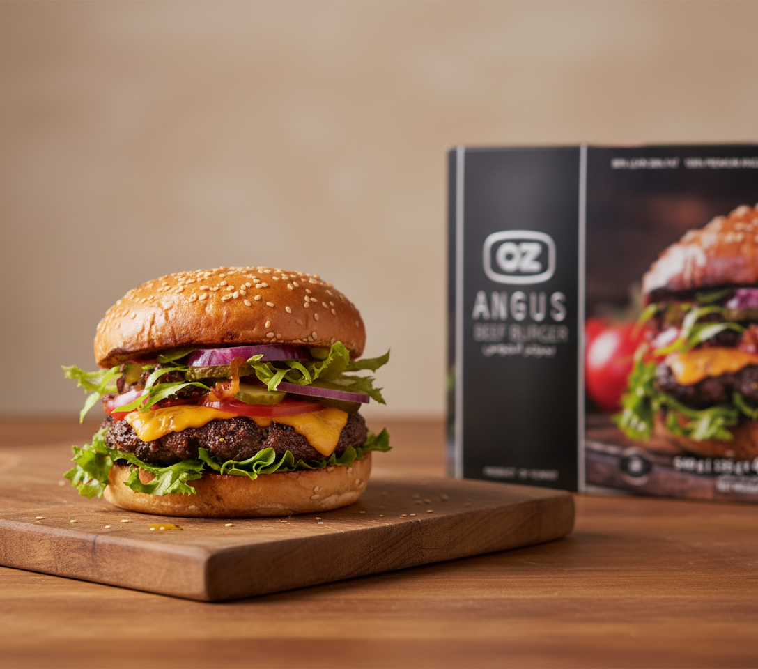 Angus Beef Burger 540 gm