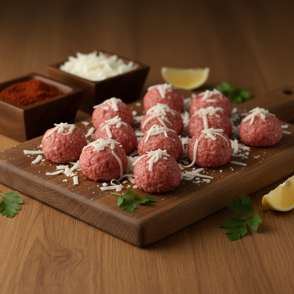 Cheesy Meatballs 1 kg