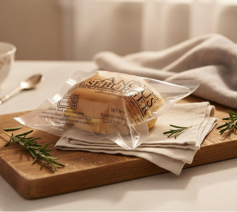 Angus Cheese Burger Pre-Cooked 152gm